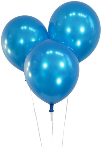 Image of Pearl Dark Blue Colour Balloons 10” 15pc