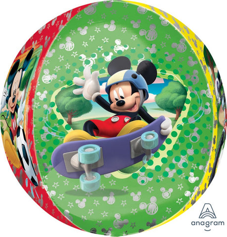 Image of Mickey Mouse Orbz Bubble Balloon