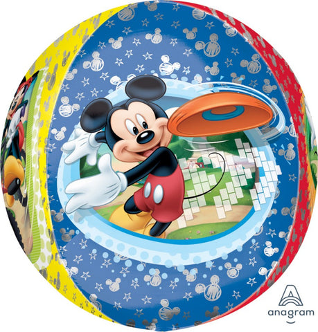 Image of Mickey Mouse Orbz Bubble Balloon