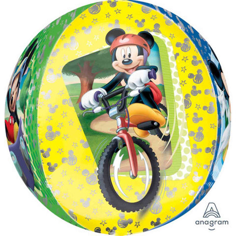 Image of Mickey Mouse Orbz Bubble Balloon