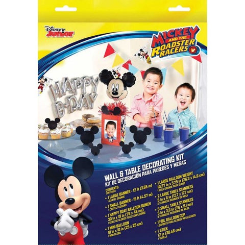 Image of Mickey On The Go Wall & Table Decorations Kit