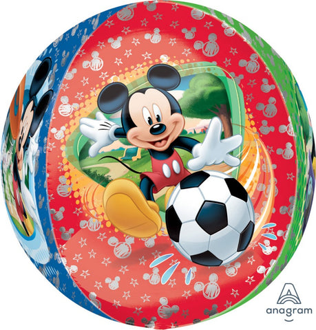 Image of Mickey Mouse Orbz Bubble Balloon