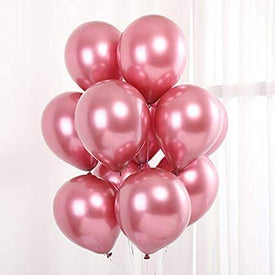 Chrome Mauve Colour Balloon 10” 8pc