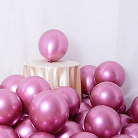 Chrome Mauve Colour Balloon 5” 15pc