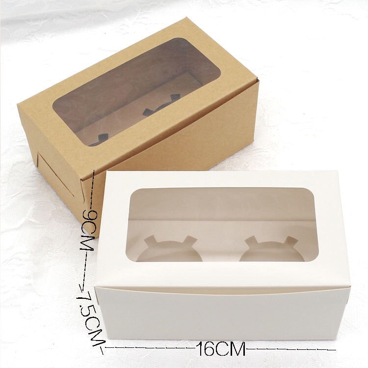 Duo Holder Cupcake Box 