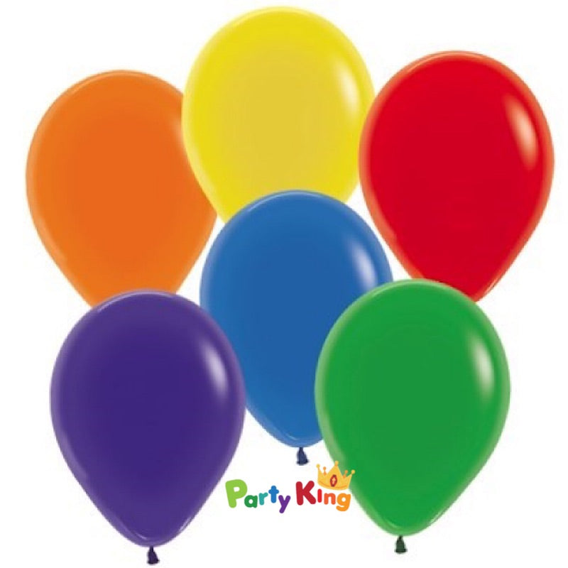 Sempertex Crystal Assorted 11” Latex Balloon