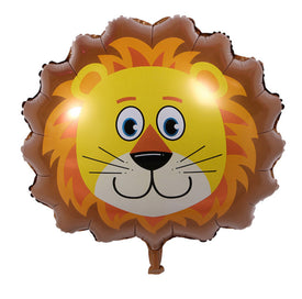 Lion Medium Foil Balloon 54.2cm x 59cm
