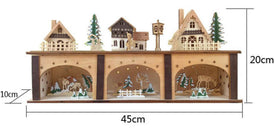 LED Wooden Scene Large