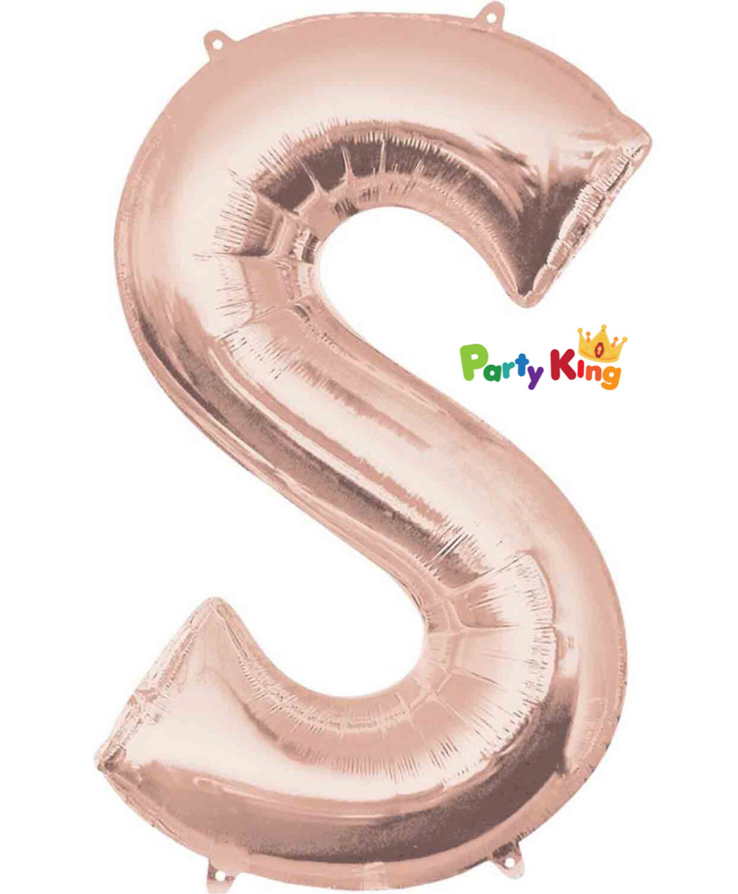 Rose Gold Letter “S” Foil Balloon 16” (35cm)