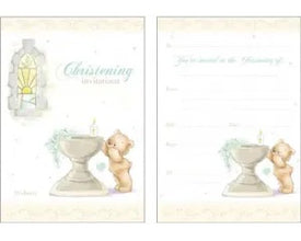 Invitation Pad - Christening