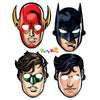 Justice League Paper Masks