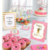 1st Birthday Girl Buffet Decoration Kit