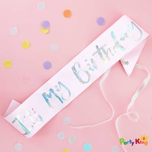 Pastel Party It’s My Birthday! Sash