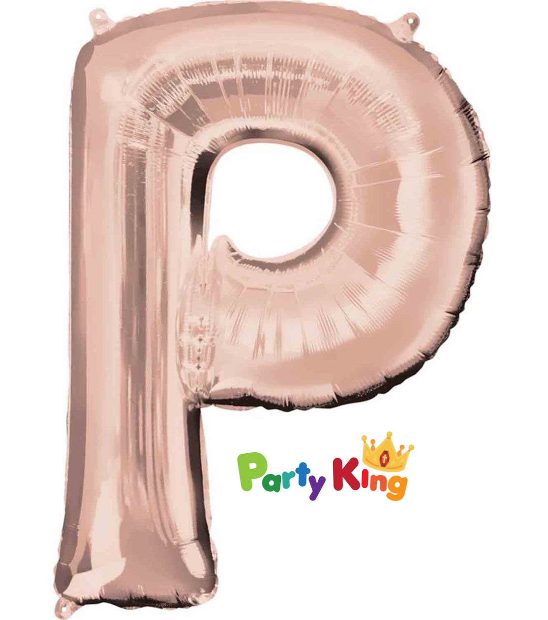 Rose Gold Letter “P” Foil Balloon 16” (35cm)