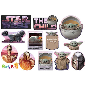 The Mandalorian Star Wars Cutouts Value Pack