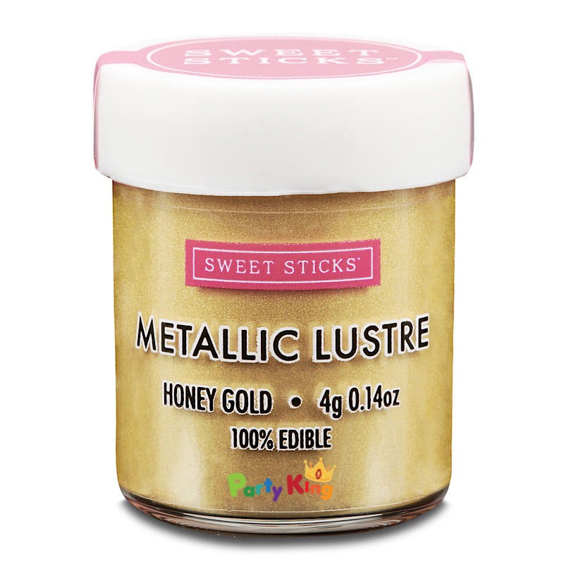 Metallic Lustre Honey Gold Sweet Sticks