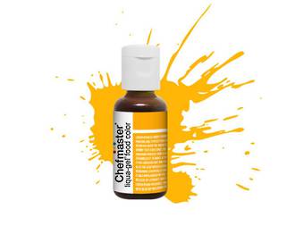 Chefmaster Yellow Gold Liqua-Gel Food Colouring