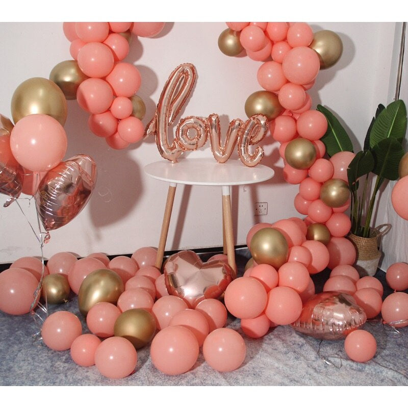 Standard Coral Colour Balloon 5” 20pc