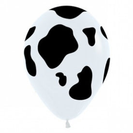 Cow Print Animal Latex Balloon
