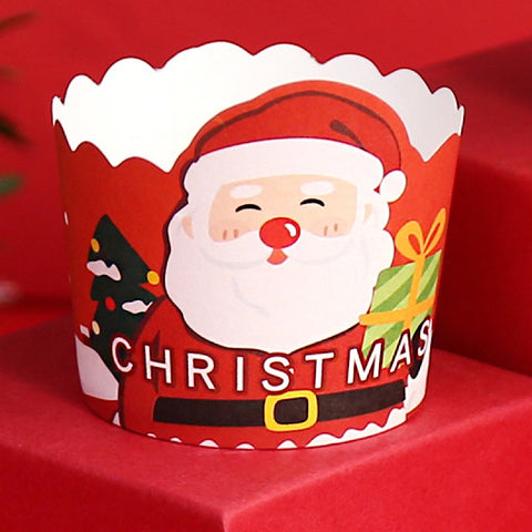 Image of Christmas Cupcake Cup/Case