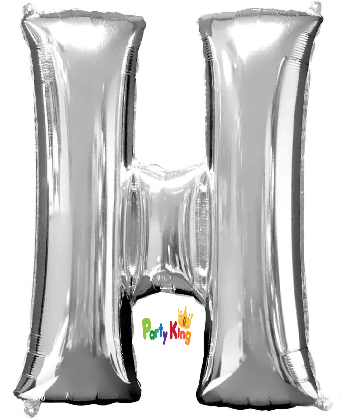 Silver Letter “H” Foil Balloon 16” (35cm)