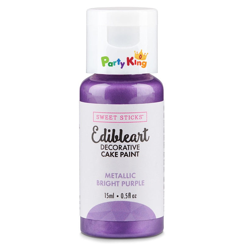 Metallic Cake Paint Bright Purple Sweet Sticks