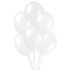 Standard Clear Colour Balloon 10” 15pc