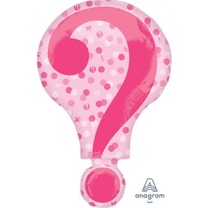 Gender Reveal Question Mark Foil Balloon