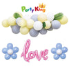 Balloon Garland Kit Yellow and Blue