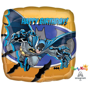 Batman Happy Birthday Standard 45cm Foil Balloon