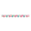 Magical Unicorn Glitter Pennant Tassel Garland