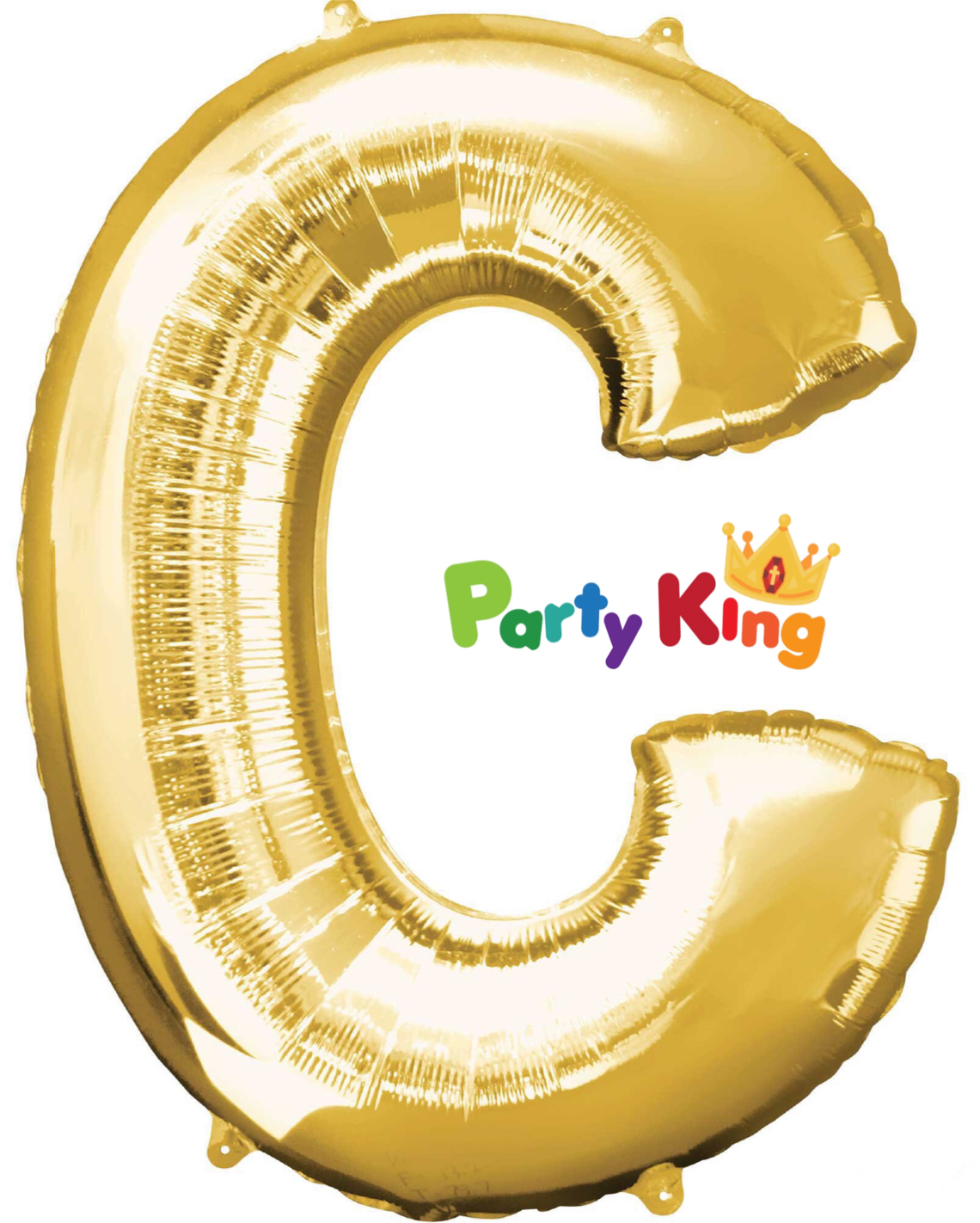Gold Letter “C” Foil Balloon 16” (35cm)