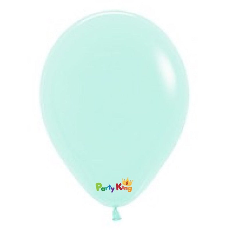 Sempertex Pastel Matte Mint Green 11” Latex Balloon