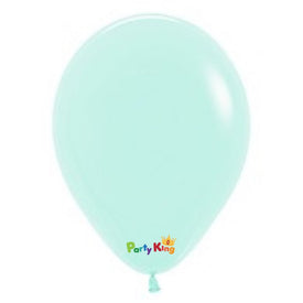 Sempertex Pastel Matte Mint Green 11” Latex Balloon