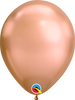 Qualatex Chrome Rose Gold 11” Latex Balloon