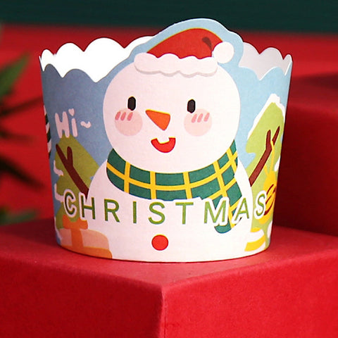 Image of Christmas Cupcake Cup/Case