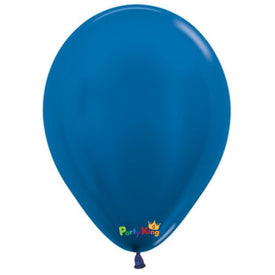 Sempertex Metallic Blue 11” Latex Balloon