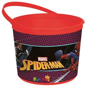 Spider-man Webbed Wonder Favor Container - Plastic