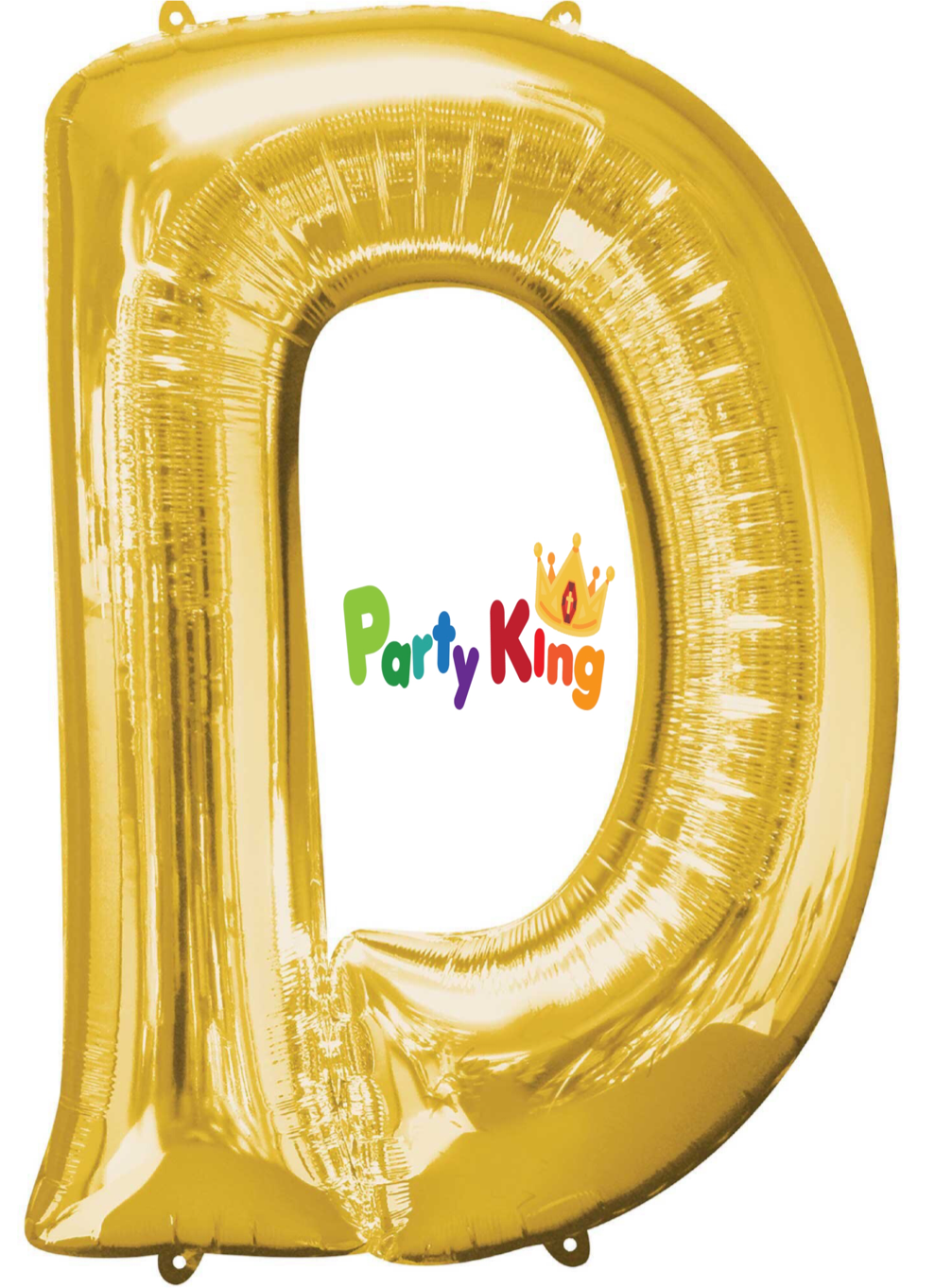 Gold Letter “D” Foil Balloon 16” (35cm)