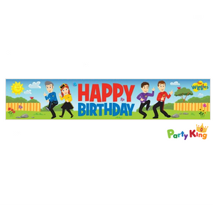 Wiggles Plastic Banner