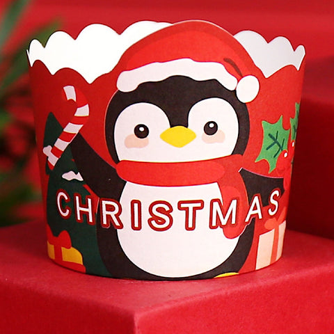 Image of Christmas Cupcake Cup/Case