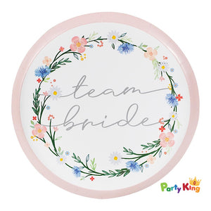 Boho Bride 25cm Paper Plates