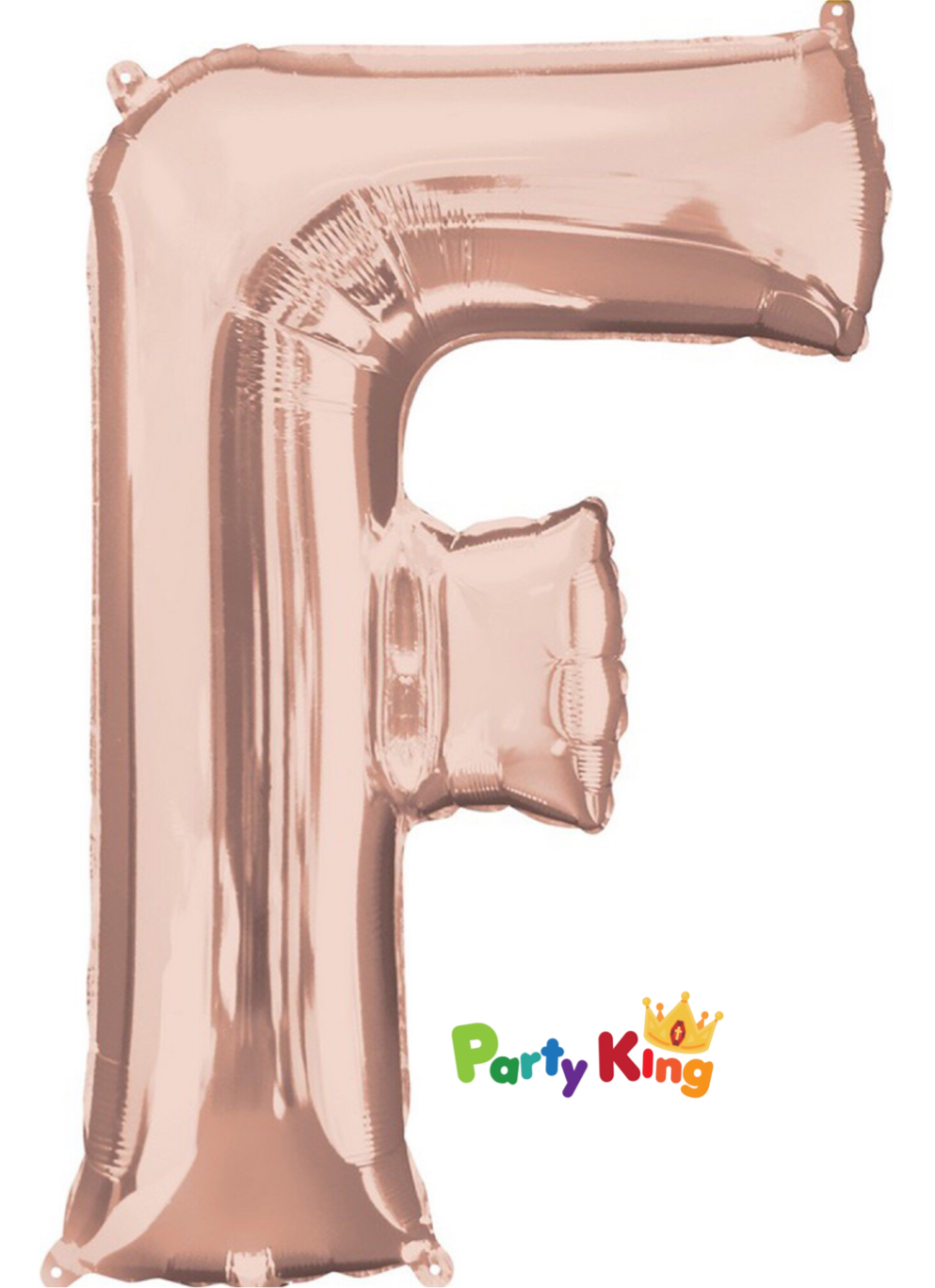 Rose Gold Letter “F” Foil Balloon 16” (35cm)