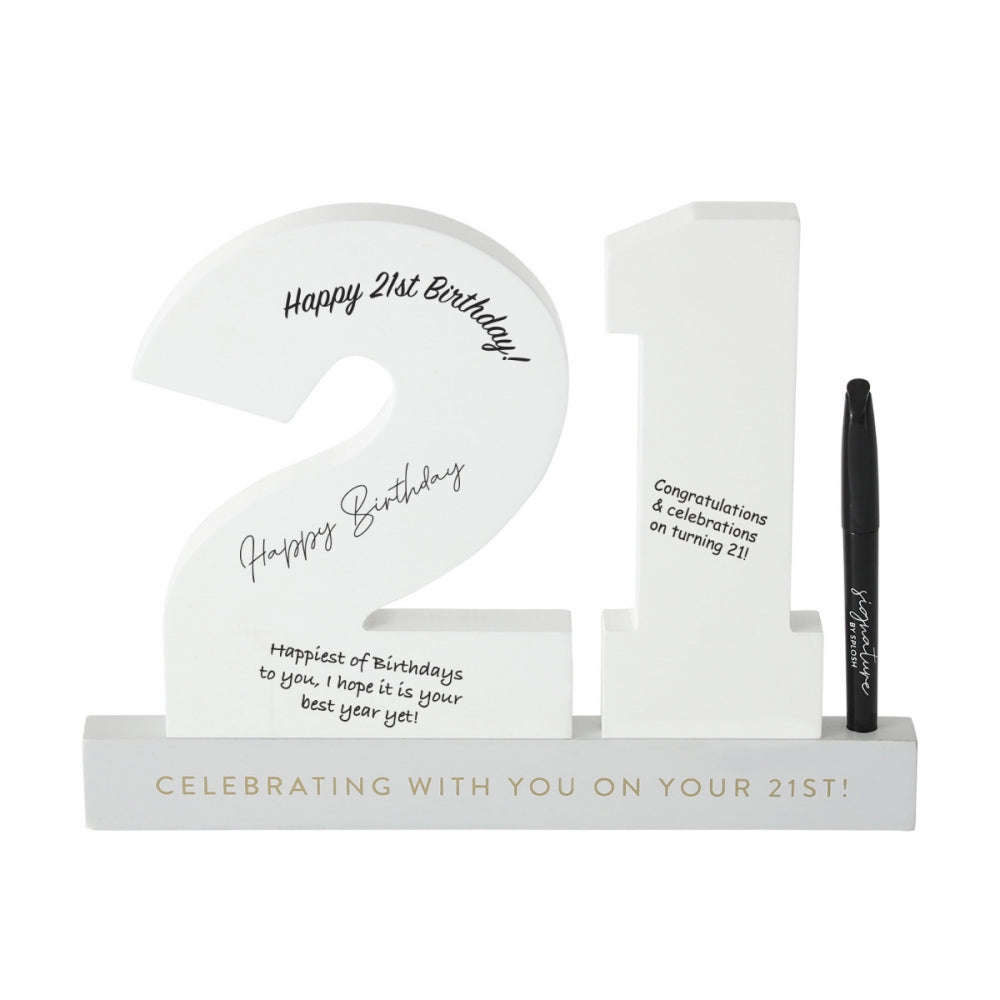 21st Signature Number