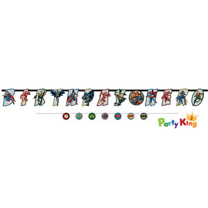 Justice League Heroes Unite Jumbo Banner Kit