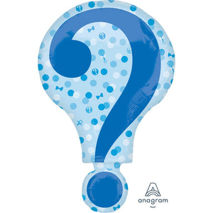Gender Reveal Question Mark Foil Balloon