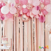 Balloon Garland Blush, Peach Balloon And Fan