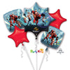 Incredibles 2 Foil Balloon Bouquet