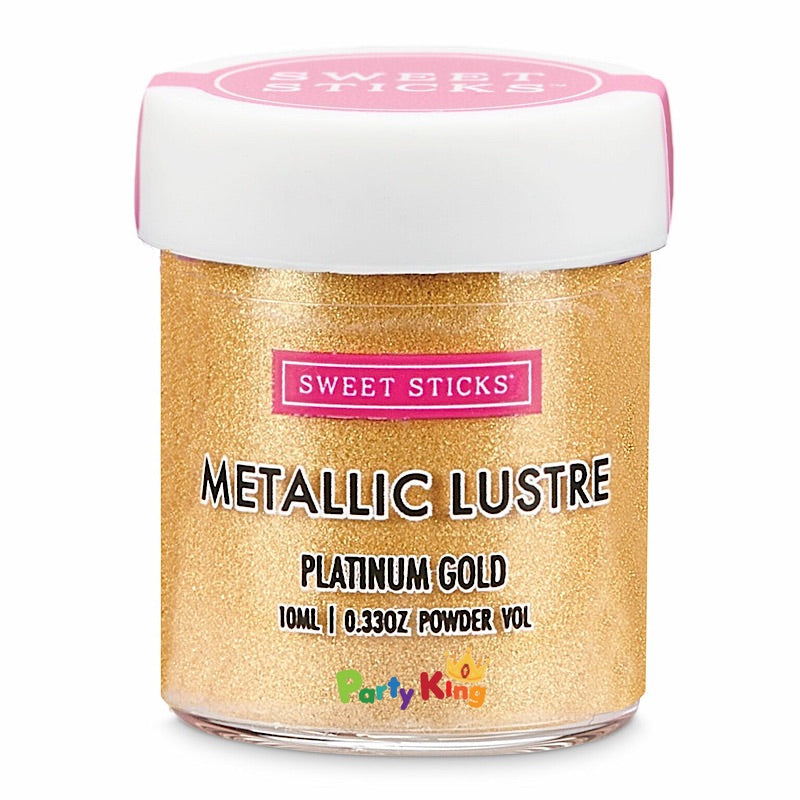 Metallic Lustre Platinum Gold Sweet Sticks