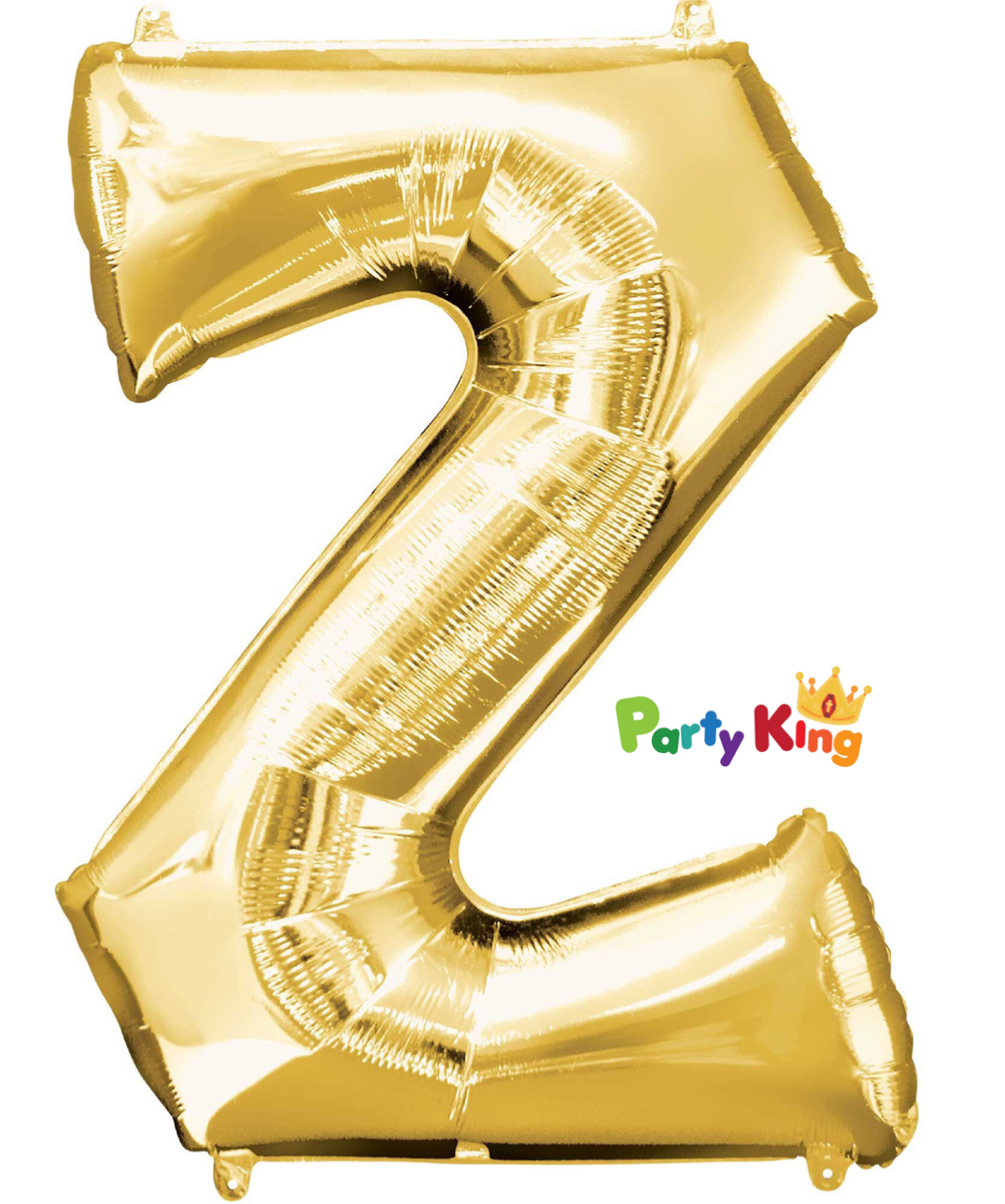 Gold Letter “Z” Foil Balloon 16” (35cm)